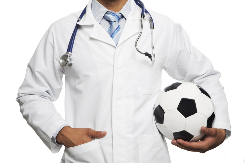 Badania lekarskie dla zawodników klubu.